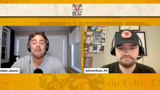 Video: Conor Ryan reacts to Charlie McAvoy extension, Jeremy Swayman named starter for season opener taken at BSJ Headquarters (Bruins)